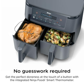 Ninja Foodi dishwasher-safe crisper plates simplify post-meal cleanup