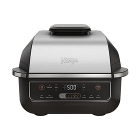 Ninja Foodi Indoor Grill 6-in-1 on counter for quick weeknight meals.
