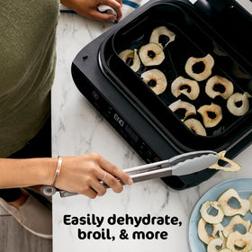 Ninja Foodi Smart XL includes grill grate, crisper basket, thermometer
