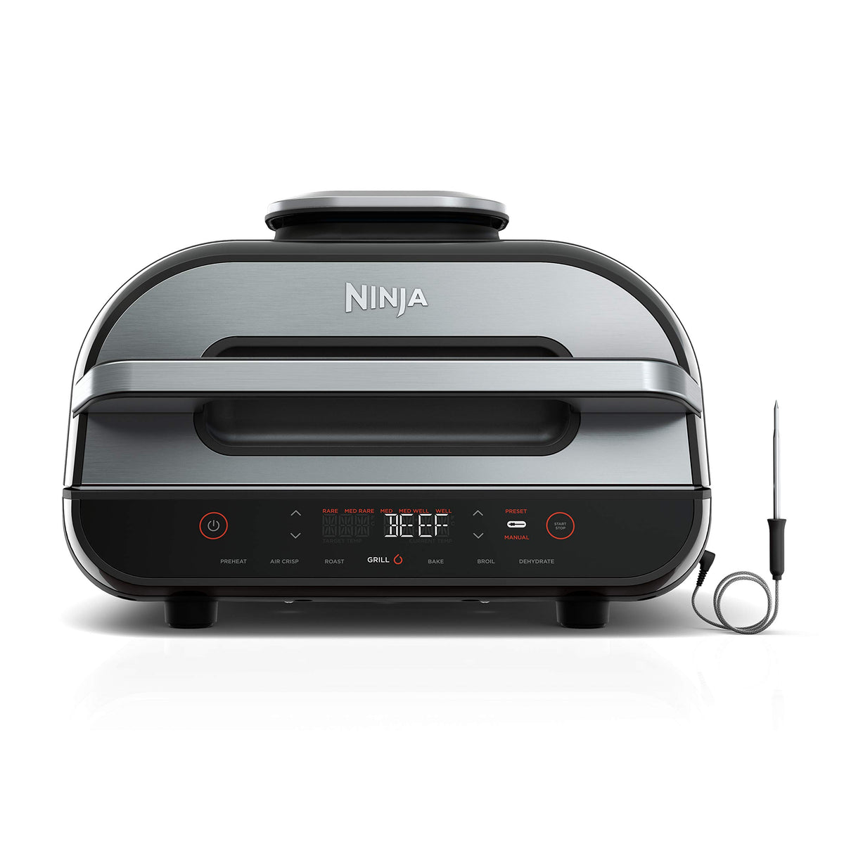 Ninja Foodi Smart XL Grill assembly on counter for easy family meals