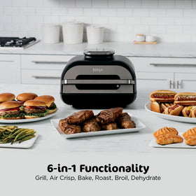 Ninja Foodi Smart XL Grill cyclonic searing for authentic indoor BBQ
