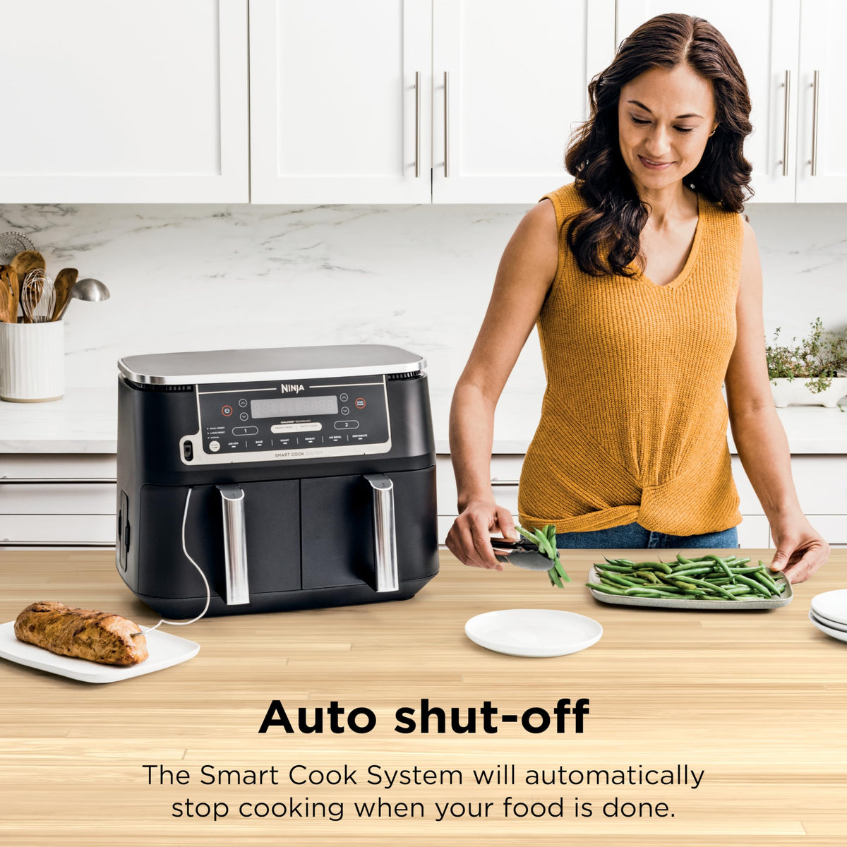 Ninja Foodi two foods two ways with Smart Finish active