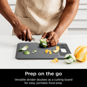 Ninja FrostVault dishwasher-safe accessory simplifies cleanup after use.