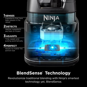 Ninja full-size blender 72 oz pitcher for large batches