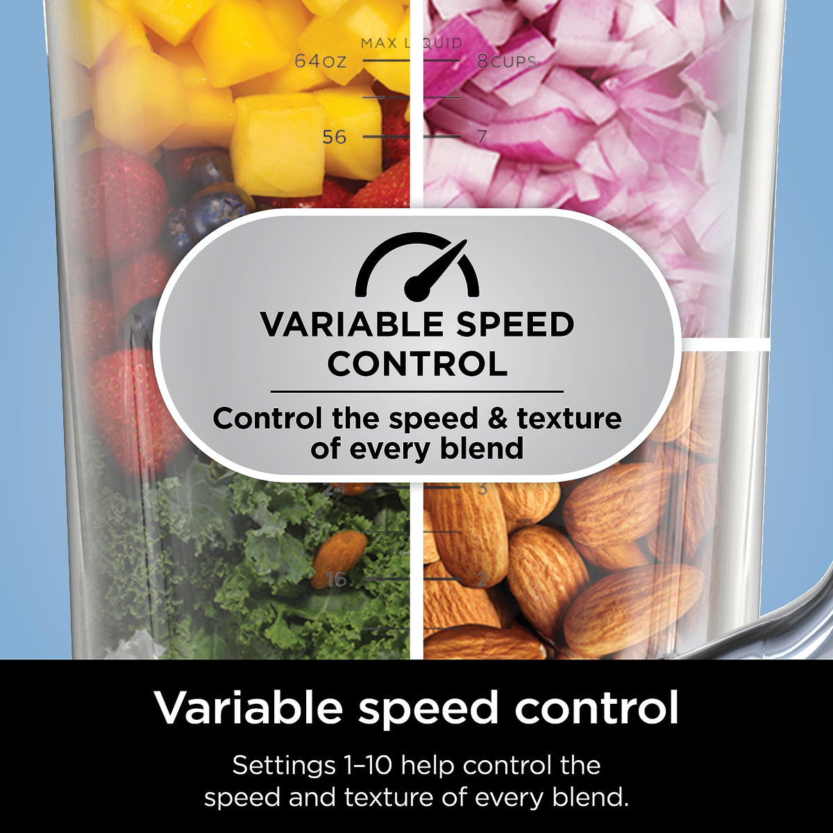 Ninja full-size blender includes blade assembly for immediate use