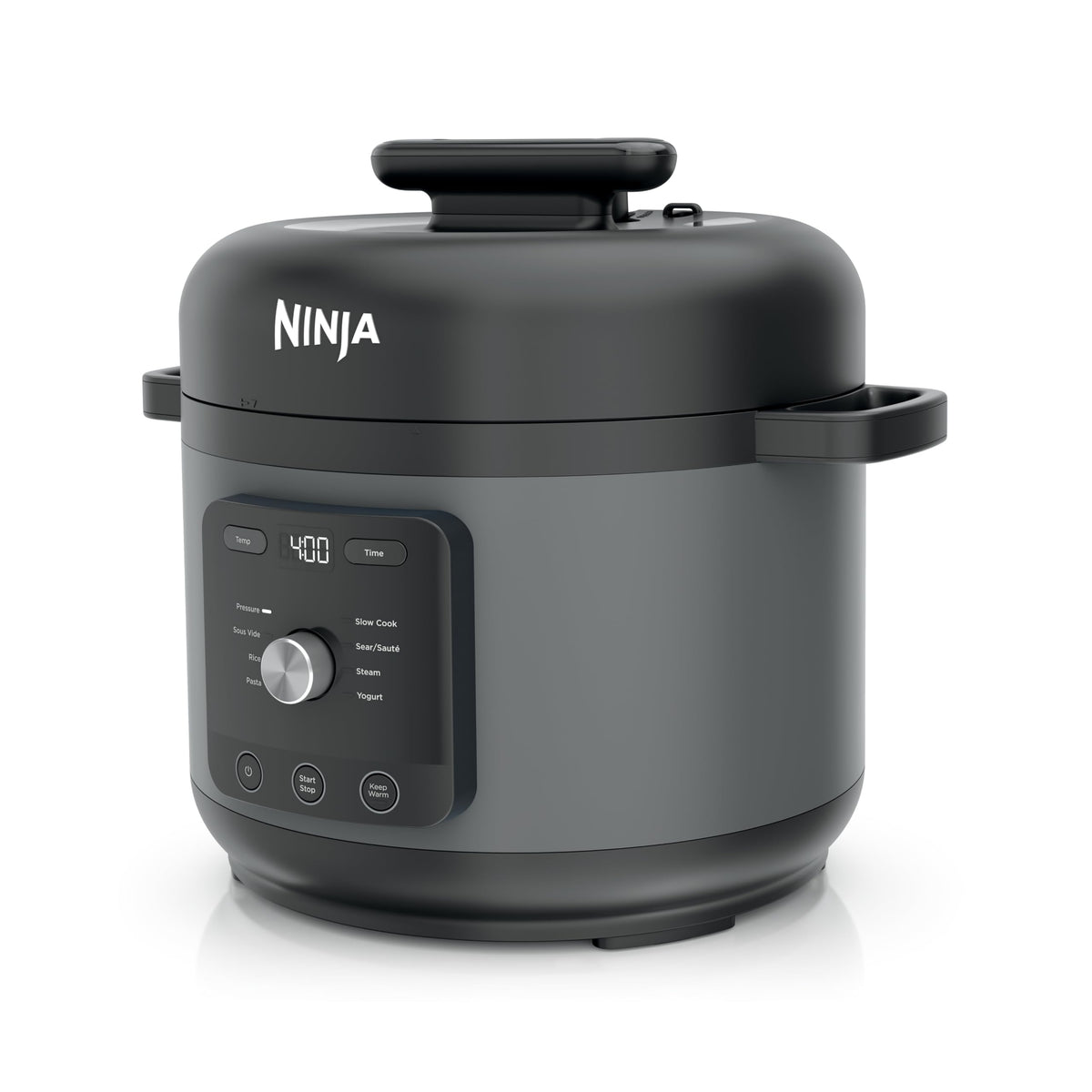 Ninja HyperHeat 9-in-1 pot sear-sauté surface for deeper flavor.
