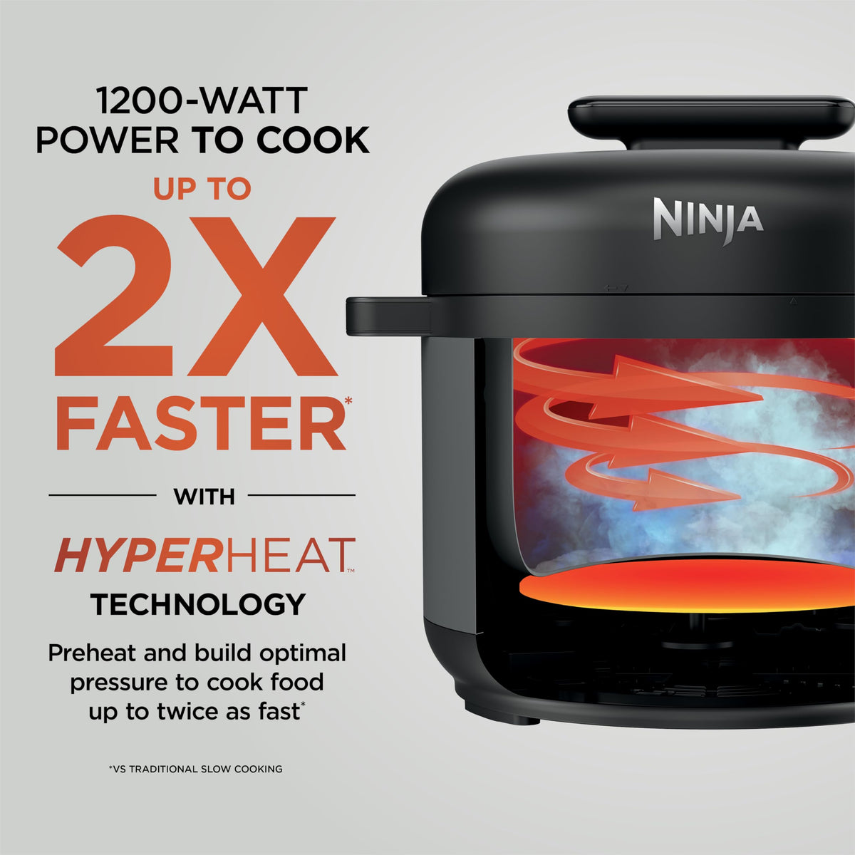 Ninja HyperHeat 9-in-1 rice and grains cook fast for weeknights.