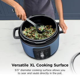 Ninja HyperHeat 9-in-1 rice setting delivers fluffy rice quickly.