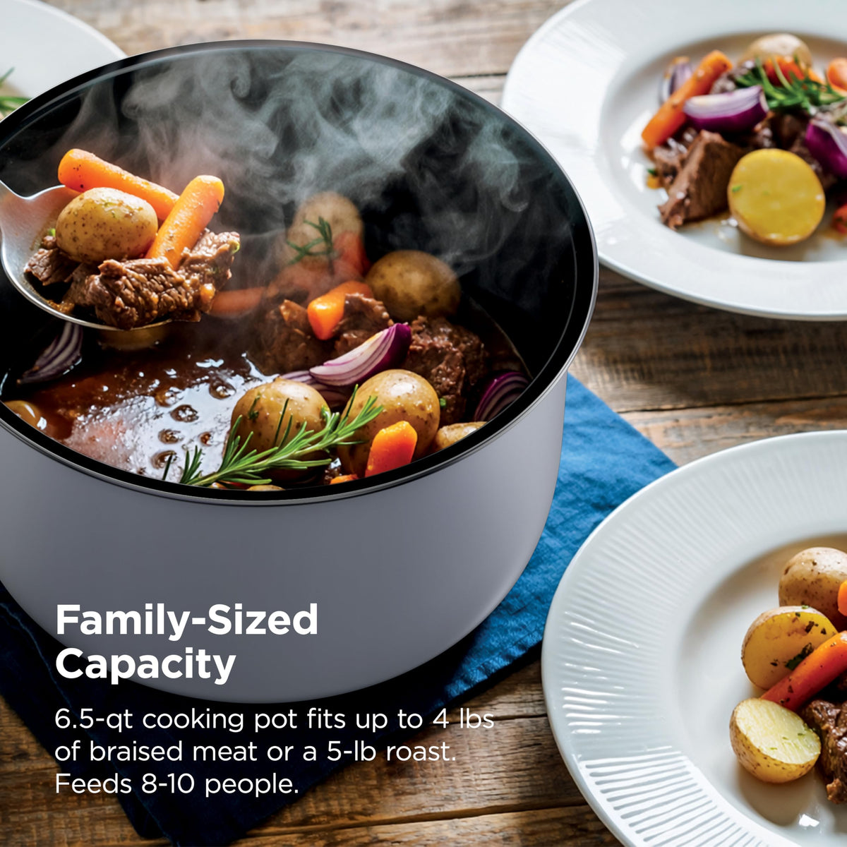 Ninja HyperHeat quicker rice feature helps weeknight meals come together