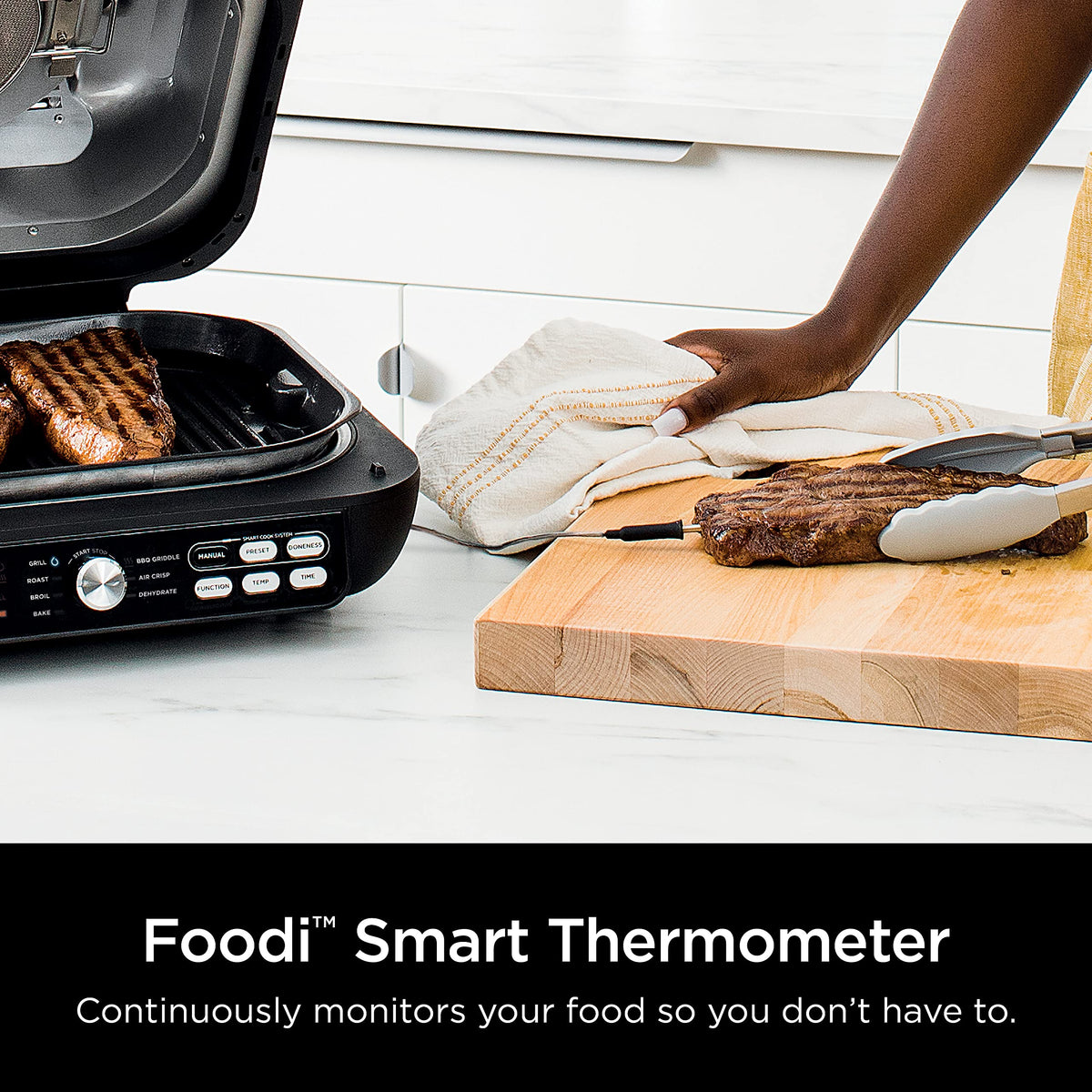 Ninja IG651 seven cooking functions cover grilling, griddling, air frying, and more.