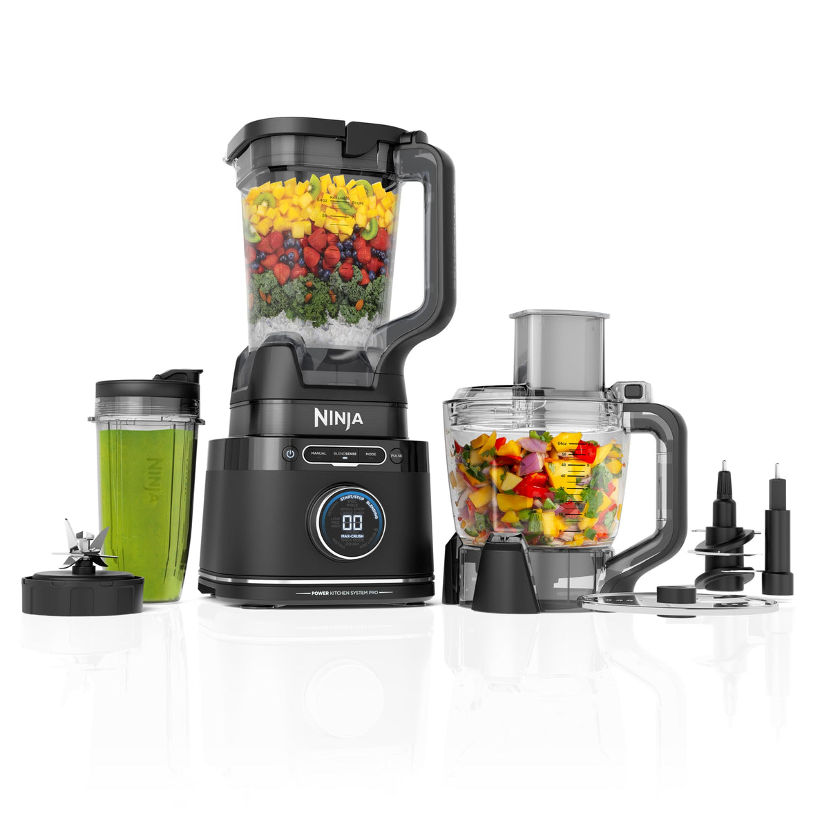 Ninja Kitchen System BlendSense dial adjusts speed for smooth blends