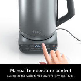 Ninja KT200 illuminated water window for easy refills.
