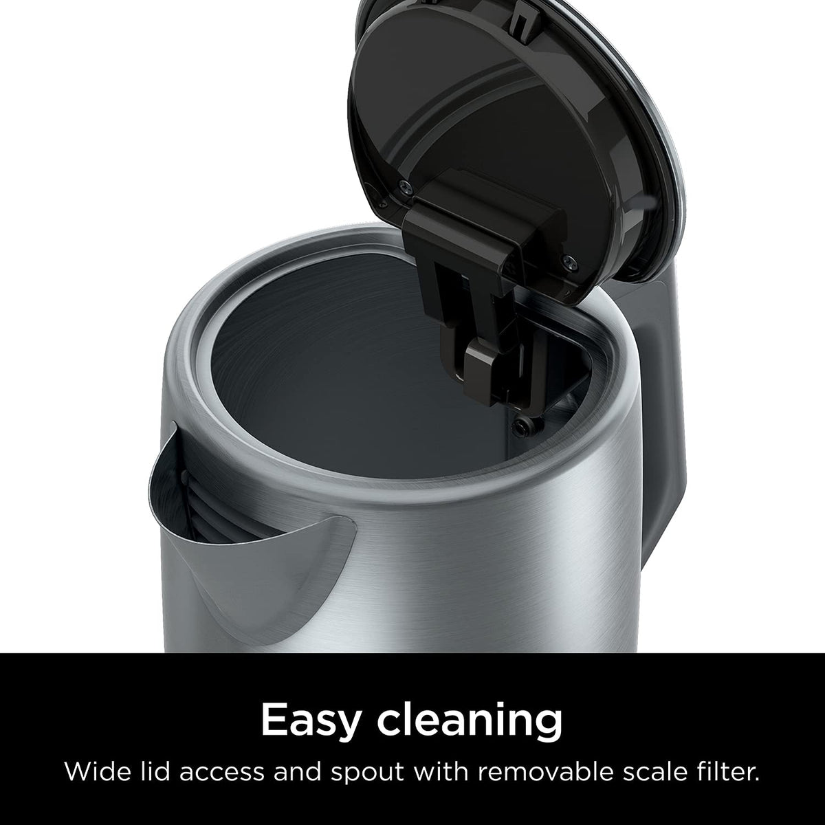 Ninja KT200 removable scale filter simplifies cleaning and maintenance.