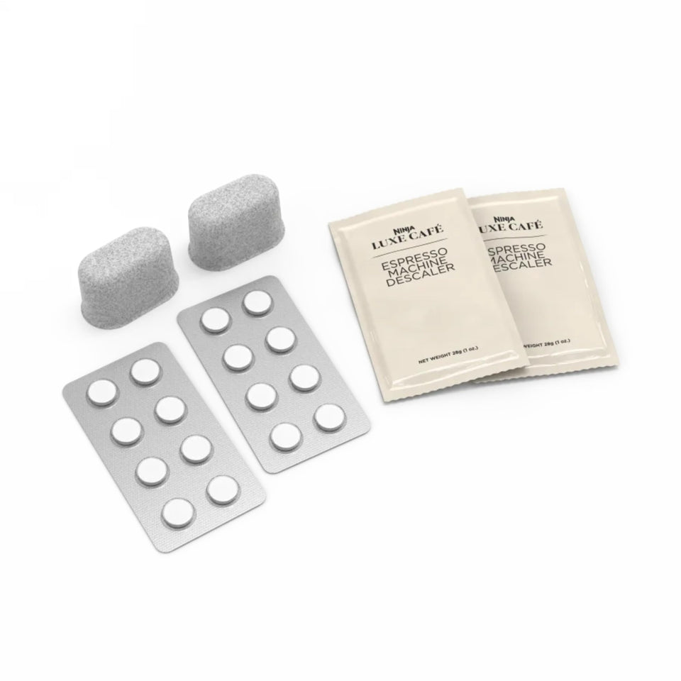 Ninja Luxe Cafe Cleaning Kit for espresso gear, supporting consistent flavor and easy upkeep