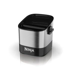 Ninja Luxe Café Knock Box padded surface for mess-free puck disposal.