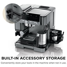 Ninja Luxe Café Premier cold-pressed coffee highlights flavor extraction at low heat.