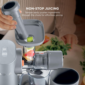 Ninja NeverClog compact design on a kitchen countertop