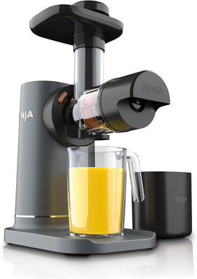 Ninja NeverClog juicer motor base powers through tough ingredients with steady performance.