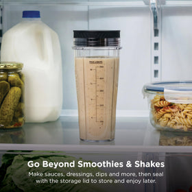 Ninja Nutri-Plus cups, lids, and blades are top-rack dishwasher safe
