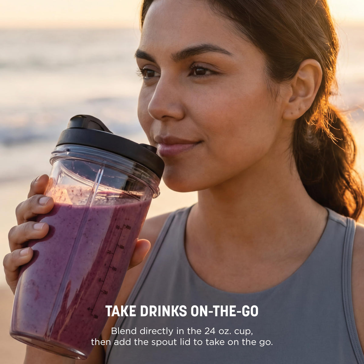 Ninja Nutri Pro Auto-iQ programs simplify smoothies and crushed-ice routines.