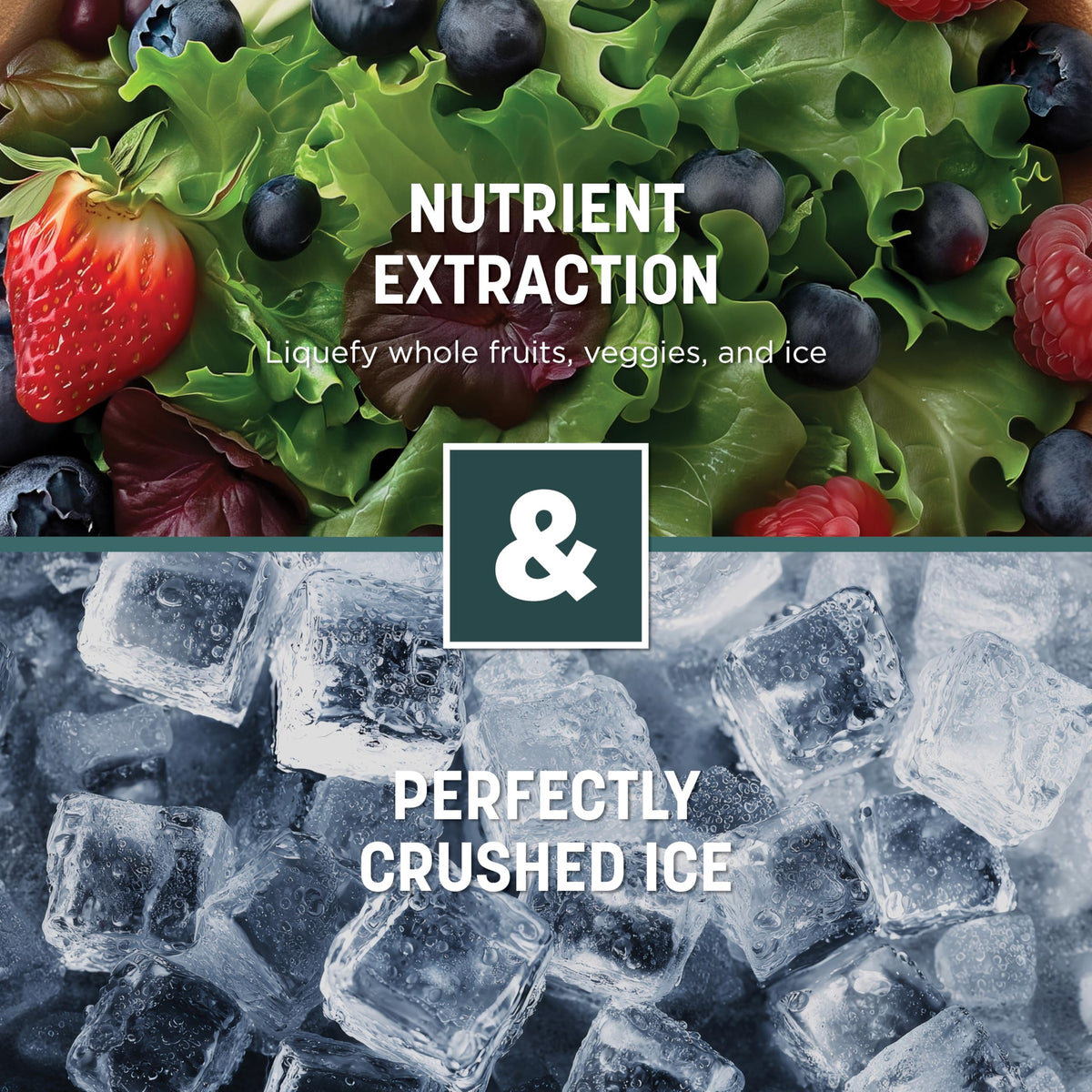 Ninja Nutri Pro crushes ice for resort-style frozen drinks.