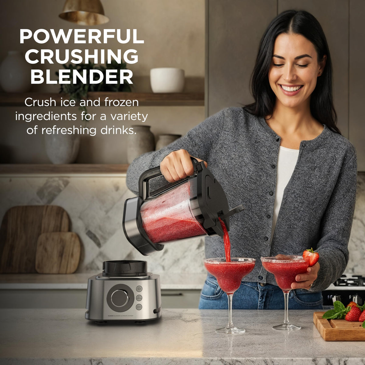 Ninja Nutrient Extraction Cup delivers smooth drinks with better ingredient breakdown.