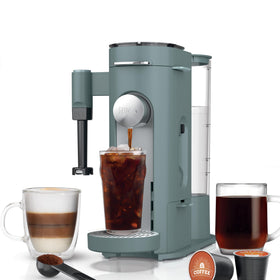 Ninja PB051SG sage green coffee maker ready for quick single serve brewing at home