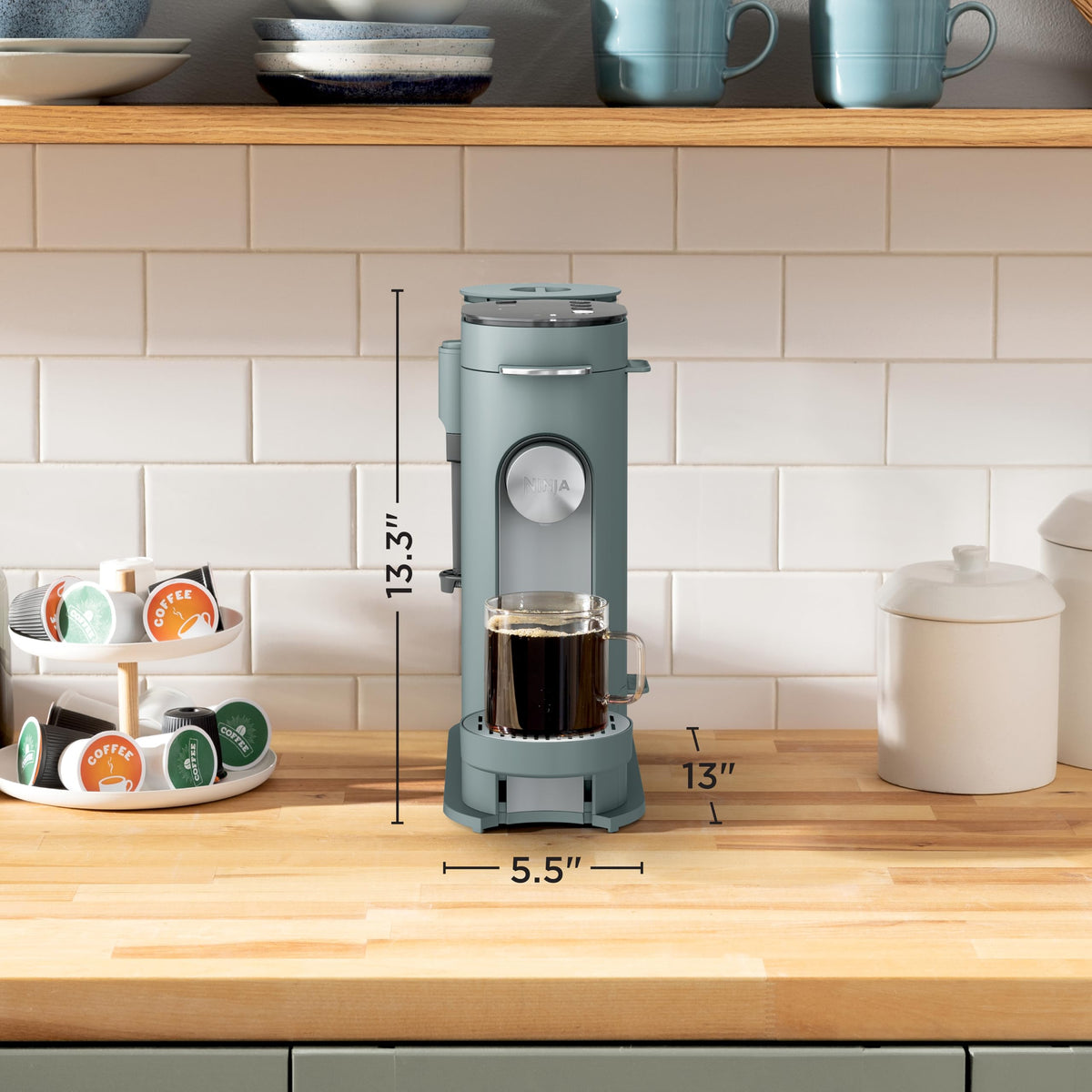 Ninja PB051SG offers 6 to 24 oz options for mugs and travel cups