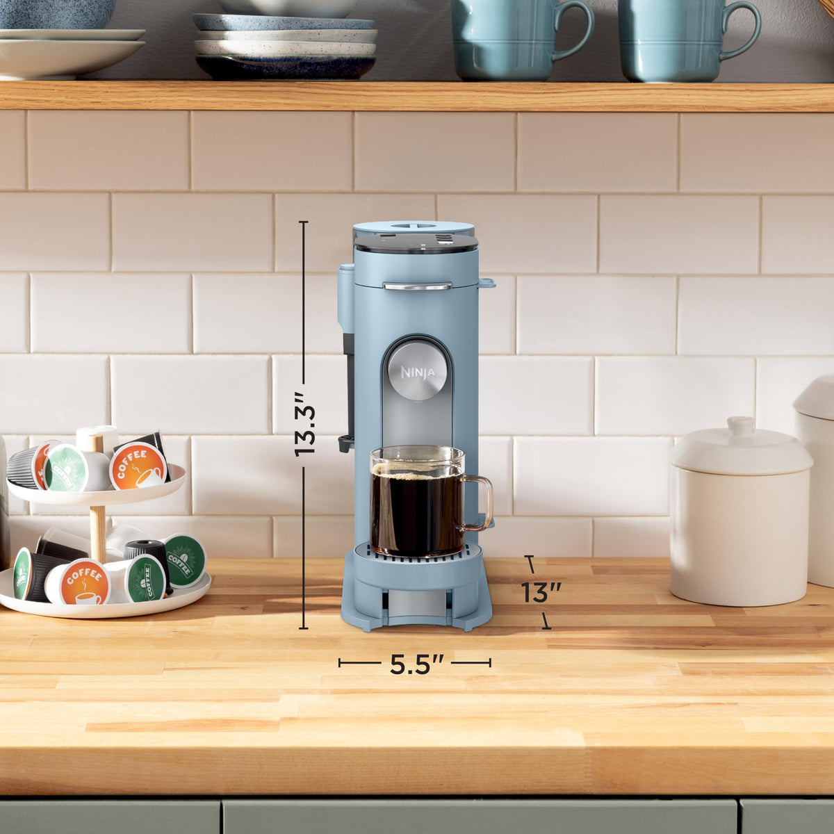 Ninja PB055ABL thermal flavor extraction duo delivers consistent flavor and temperature.