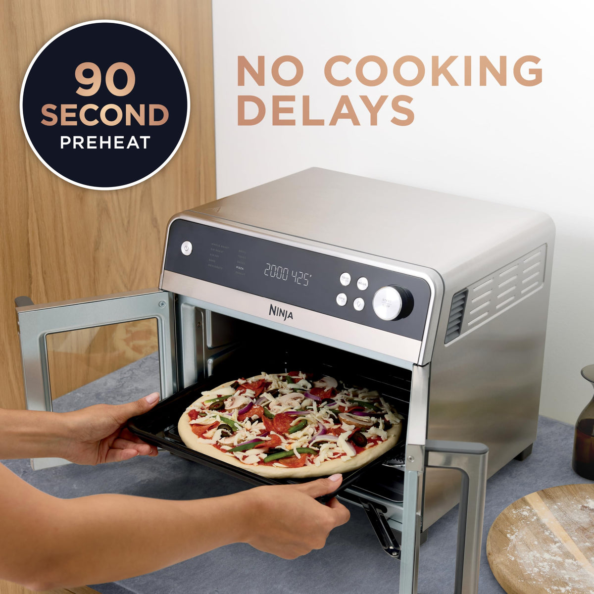 Ninja PFAS-free cooking surface for worry-free meal prep