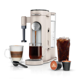 Ninja Pod & Grounds XL coffee maker in stone color for versatile home brewing