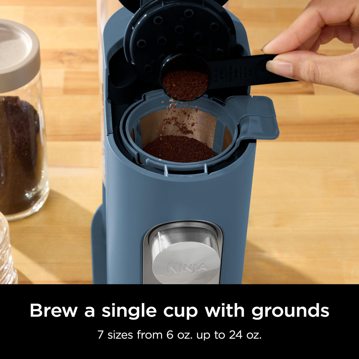 Ninja Pods and Grounds compact design ideal for small countertops