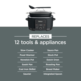 Ninja PossibleCooker Plus sear and sauté directly in the pot.