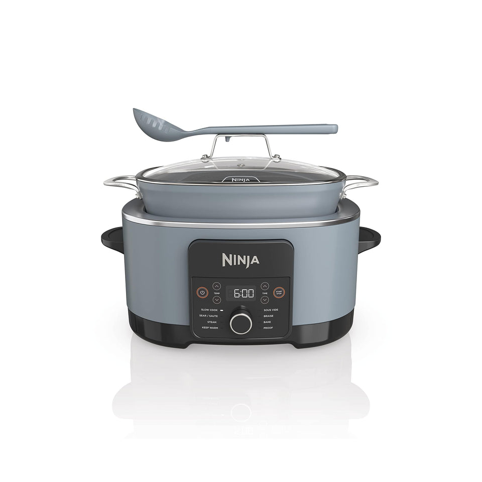 Ninja PossibleCooker Pro 8.5-quart pot and lid for versatile stove-to-oven meals.