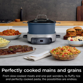 Ninja PossibleCooker Pro control panel showing eight functions for flexible meal prep.