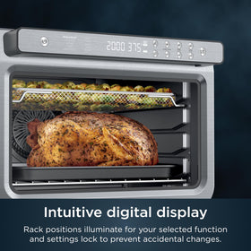 Ninja Prestige Smart XL fits up to a 12 lb turkey for family gatherings.