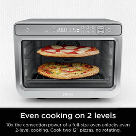 Ten programs on the Ninja Prestige Smart XL including air fry and bake.