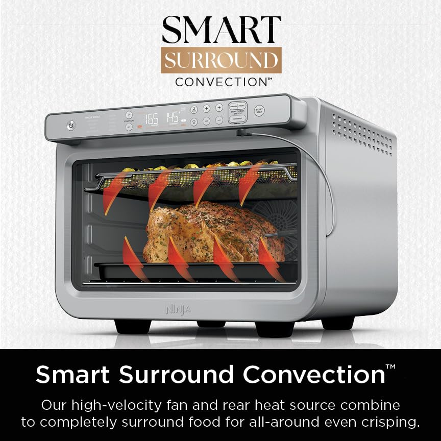 Visual cue of 90-second preheat for fast meal prep with Ninja Prestige XL.