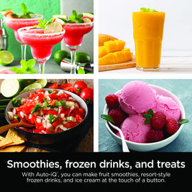 Ninja Professional Plus blender blades delivering ultra-fine crush for icy drinks.