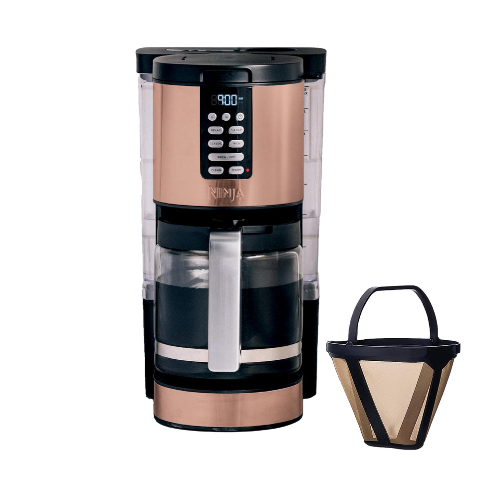 Ninja Programmable XL 14-Cup Coffee Maker PRO front view with control panel