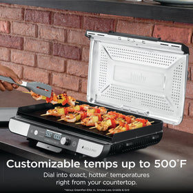 Ninja Sizzle Pro XL 20-inch grill plate ready for searing meals