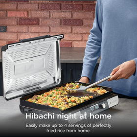 Ninja Sizzle Pro XL ProTemp IQ dial for precise temperature control