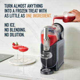 Ninja SLUSHi with 5 preset programs ensures consistent results.