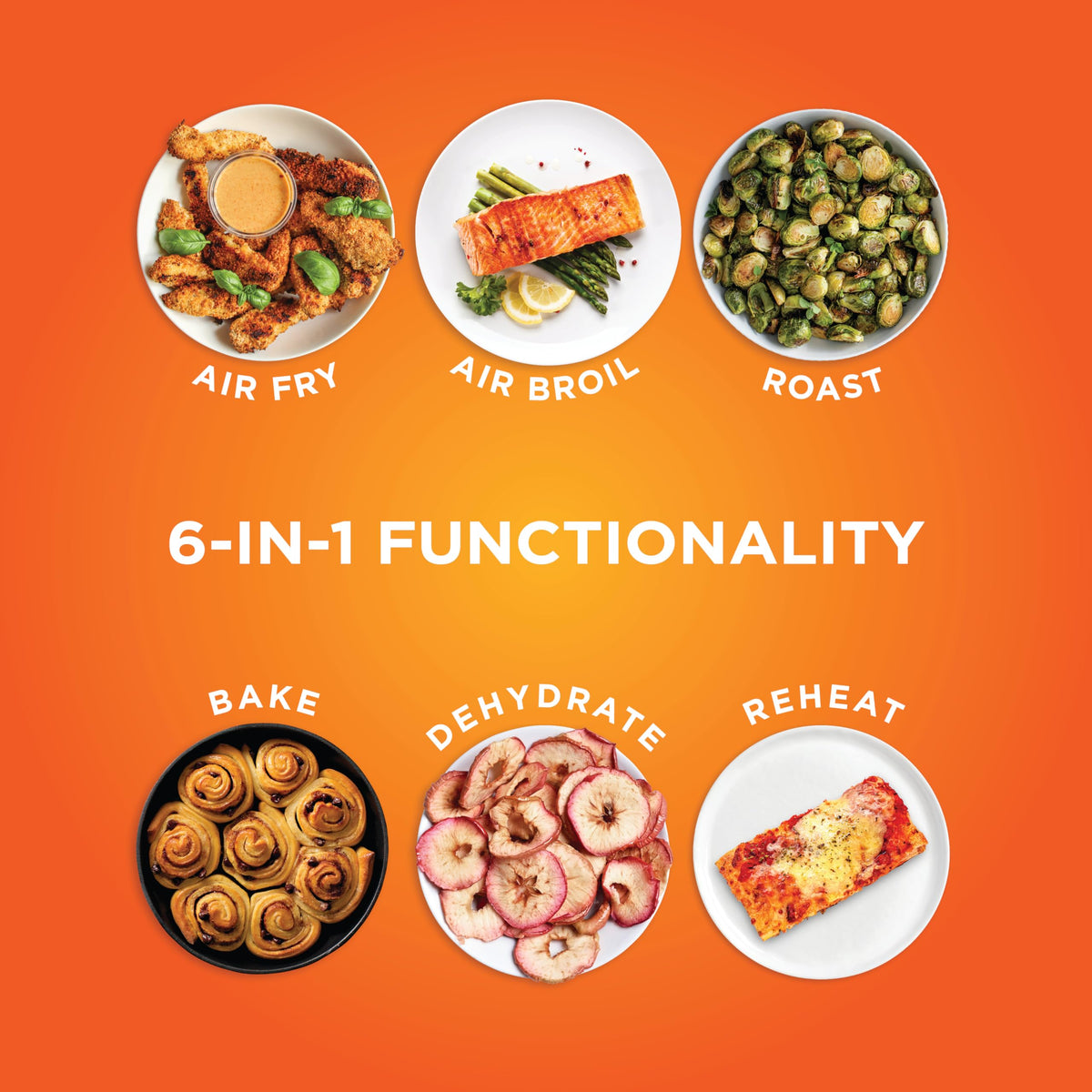 Ninja Smart Finish synchronization illustrates aligned cook times across zones.