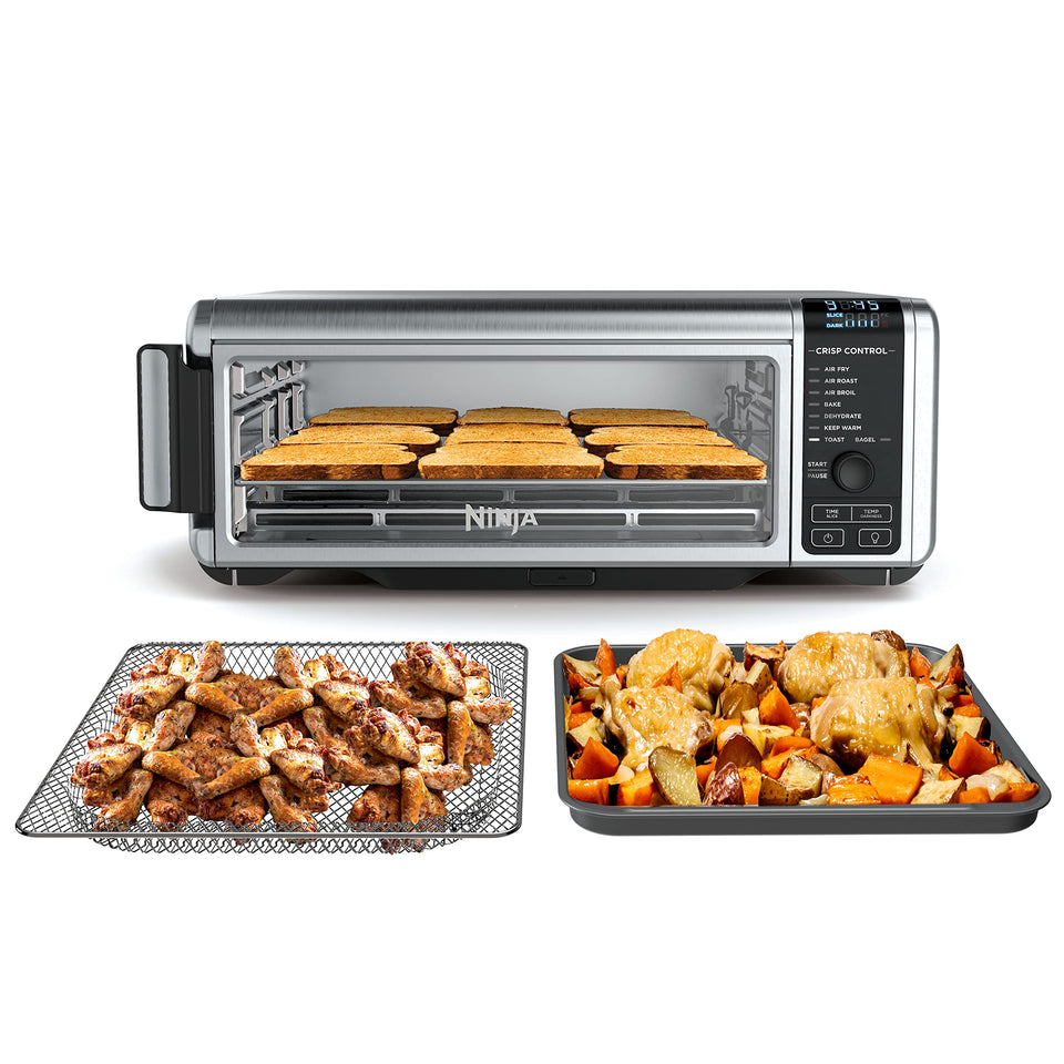 Ninja SP101 front view showcases the digital oven for versatile home cooking