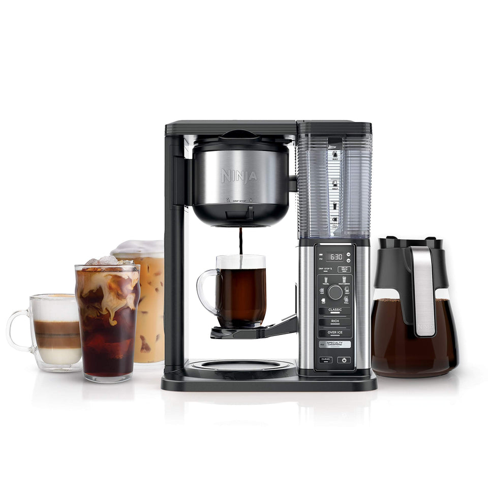 Ninja CM401 cup mode for a quick, customizable single‑serve cup.