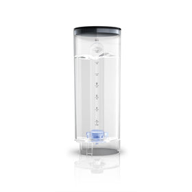 Ninja Thirsti 48oz water reservoir with lid for secure fridge storage.