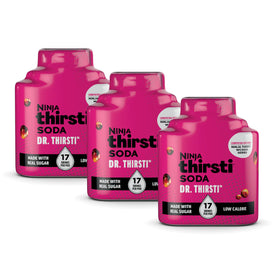 Ninja Thirsti low-cal soda drops pack shot highlights flavor options for hydration