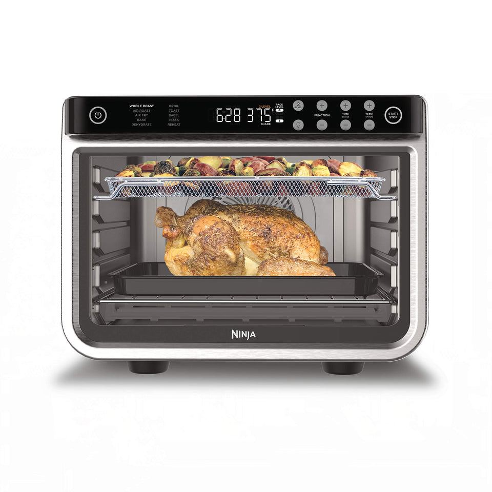 Ninja XL Pro air oven ready for two-level family meals.