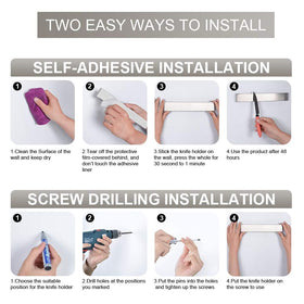 Ninonly no-drill wall mount kit enables tool-free kitchen upgrades